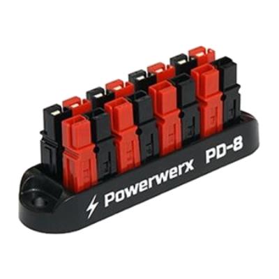 power distribution block, 8 position, with anderson powerpole® connectors